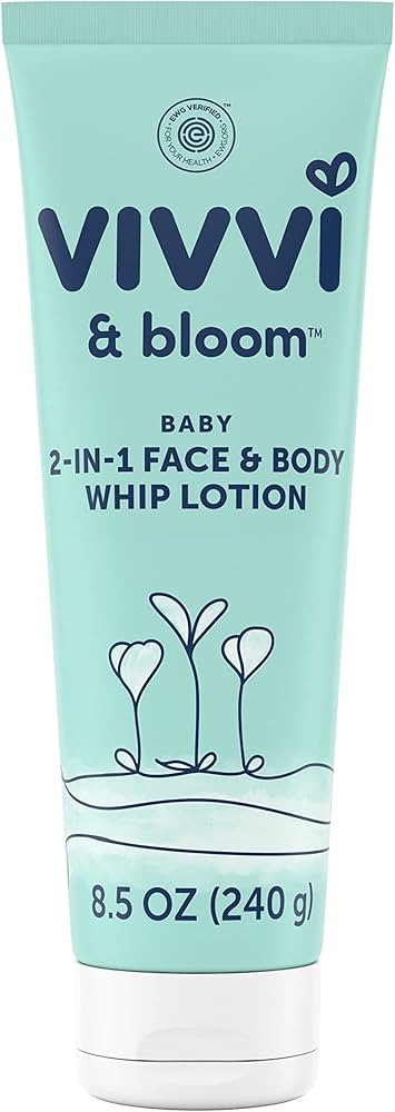 Vivvi & Bloom Gentle 2-in-1 Baby Lotion, Face and Body, for Delicate & Sensitive Baby Skin, Hypoa... | Amazon (US)