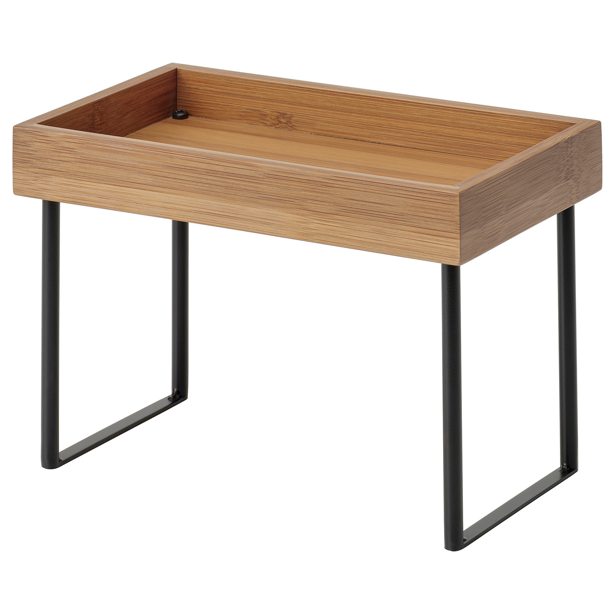 NÅLBLECKA Kitchen countertop organizer, metal/bamboo, 9x5 1/8x5 7/8 " | IKEA US