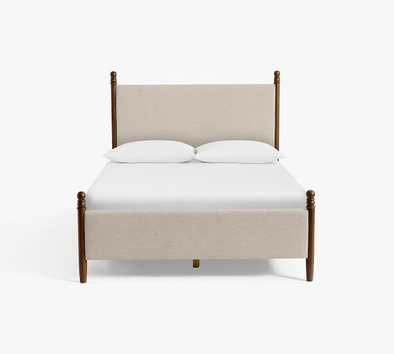 Chris Loves Julia Modern Traditional Bed | Pottery Barn (US)