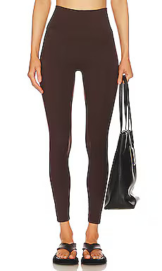 Varley Freesoft High Rise Legging in Coffee Bean from Revolve.com | Revolve Clothing (Global)