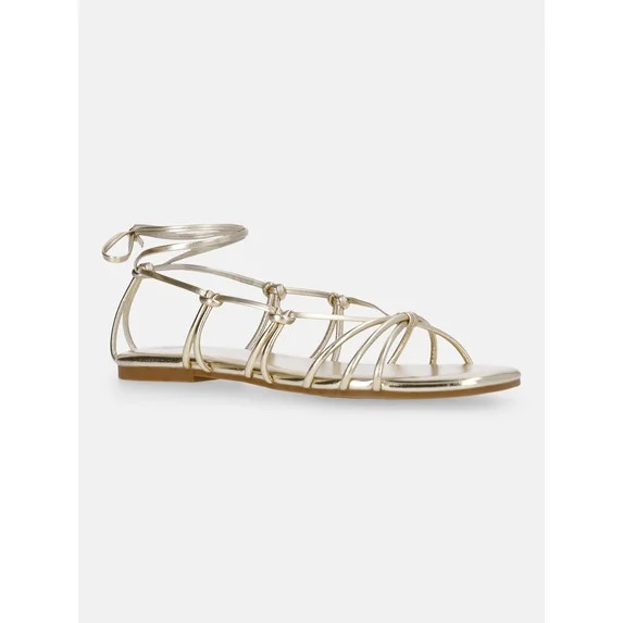 Time and Tru Women's Lace Up Sandals | Walmart (US)