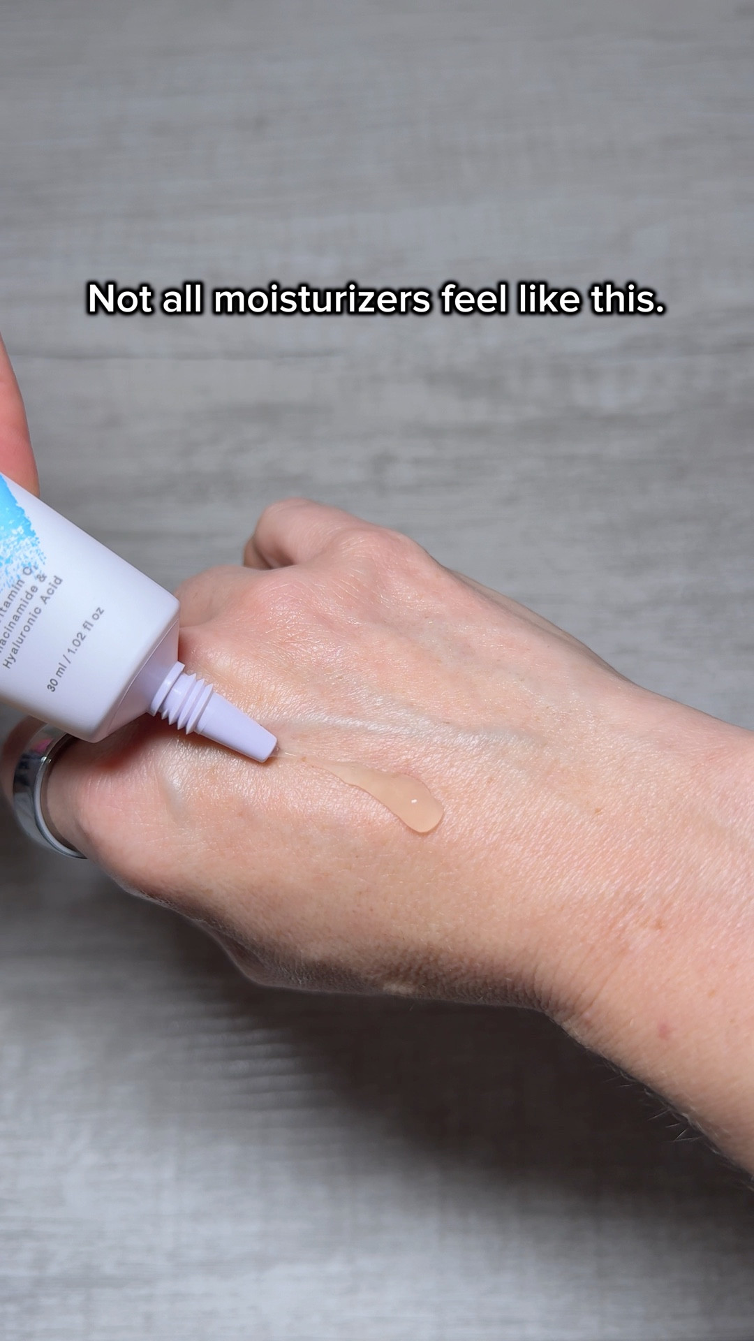 Lightweight but still hydrating 🤍
This one surprised me



#LTKBeauty #LTKmorningroutine #LTKOver40