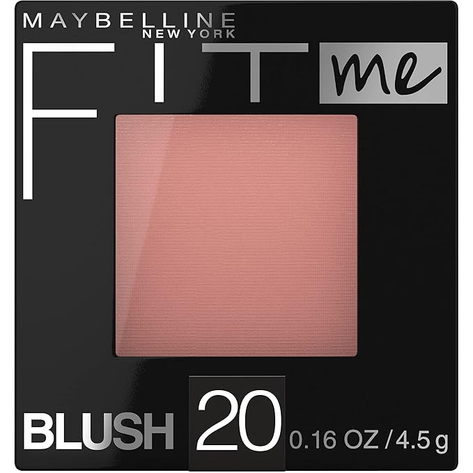 Maybelline Fit Me Powder Blush, Lightweight, Smooth, Blendable, Long-lasting All-Day Face Enhanci... | Amazon (US)