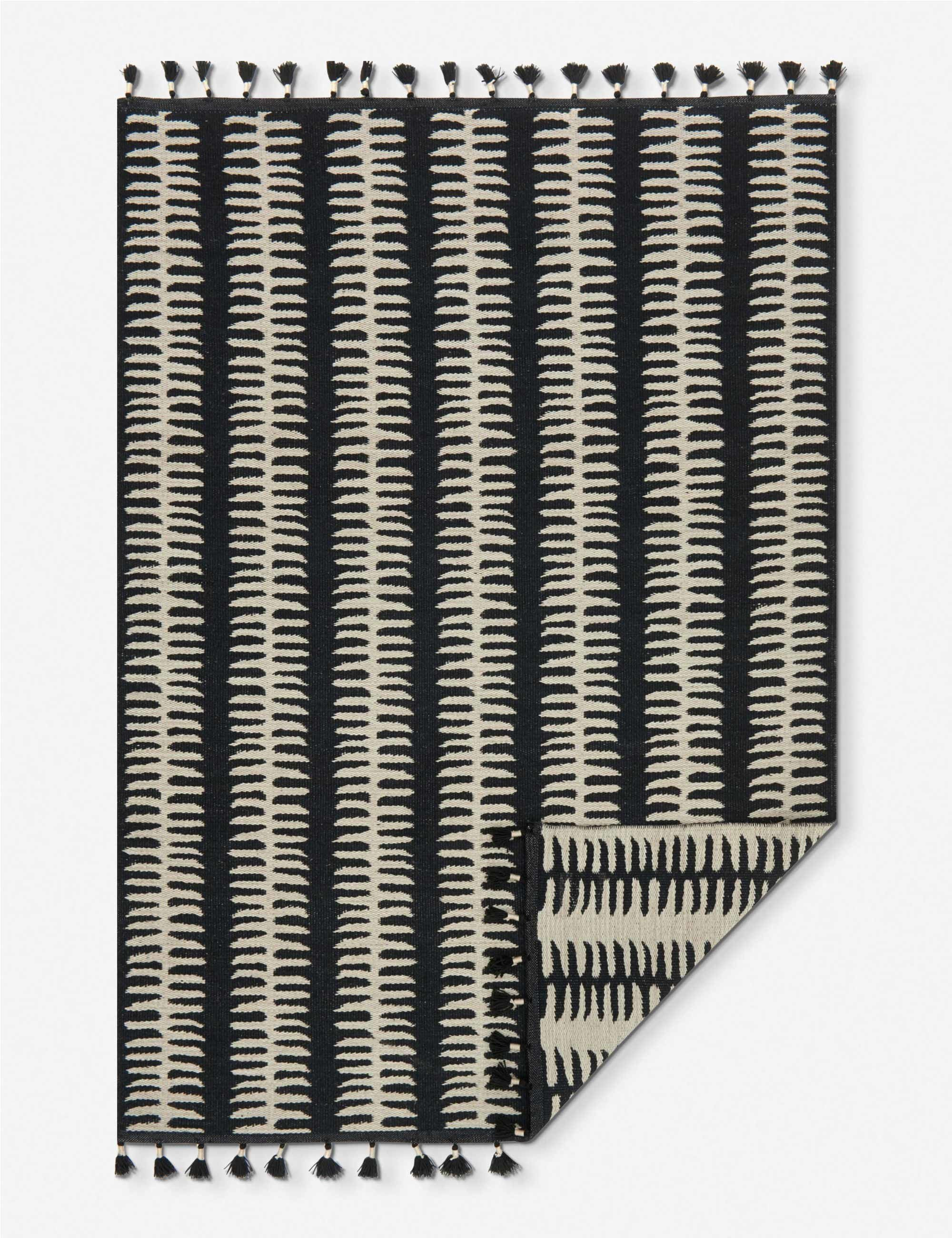 Justina Blakeney Kahelo Lines Reversible Rug | Lulu and Georgia 