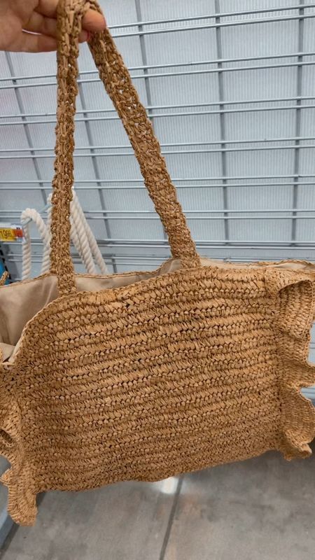 Walmart has some of the cutest beach totes this year! Absolutely love this rattan one! Great price as well!

#LTKitbag #LTKsalealert #LTKVideo
