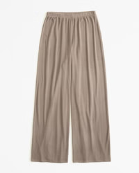 Women's Pointelle Wide Leg Pant | Women's Sleepwear & Loungewear | Abercrombie.com | Abercrombie & Fitch (US)