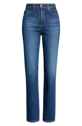 AG Saige High Waist Straight Leg Jeans in Easy Street at Nordstrom Rack, Size 23 | Nordstrom Rack