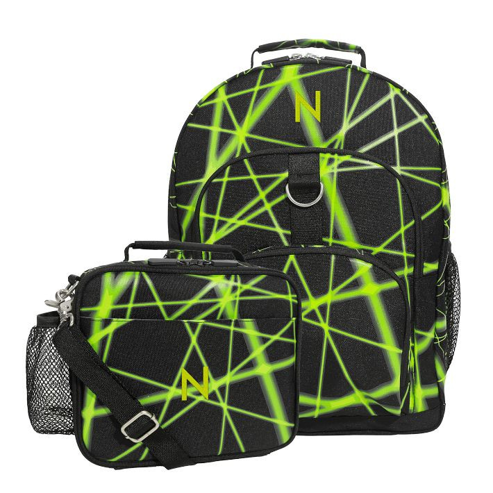 Gear-Up Neon Laser Tag Backpack &amp; Cold Pack Lunch Bundle | Pottery Barn Teen