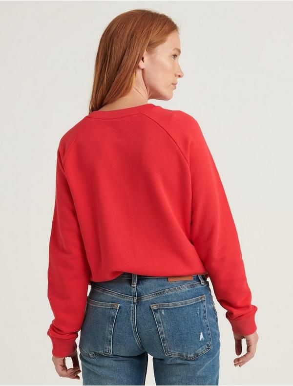 Chain Stitch Girl Sweatshirt | Lucky Brand