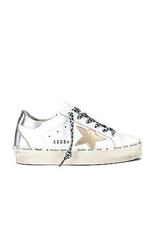 Hi Star Sneaker in White, Gold, & Silver | Revolve Clothing (Global)
