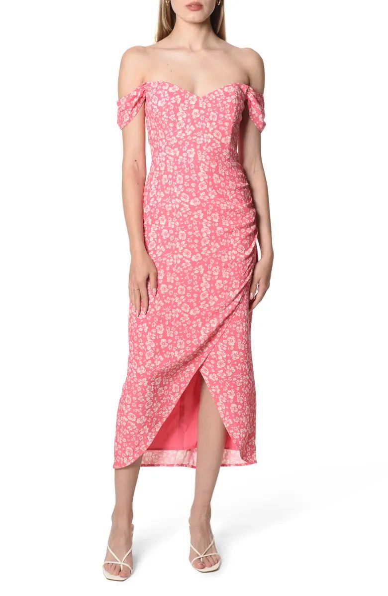 Kennedy Floral Off the Shoulder Dress | Nordstrom