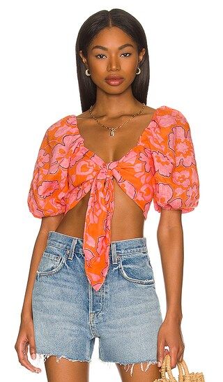 x REVOLVE Idrissy Top in Paraiso Floral Print | Revolve Clothing (Global)
