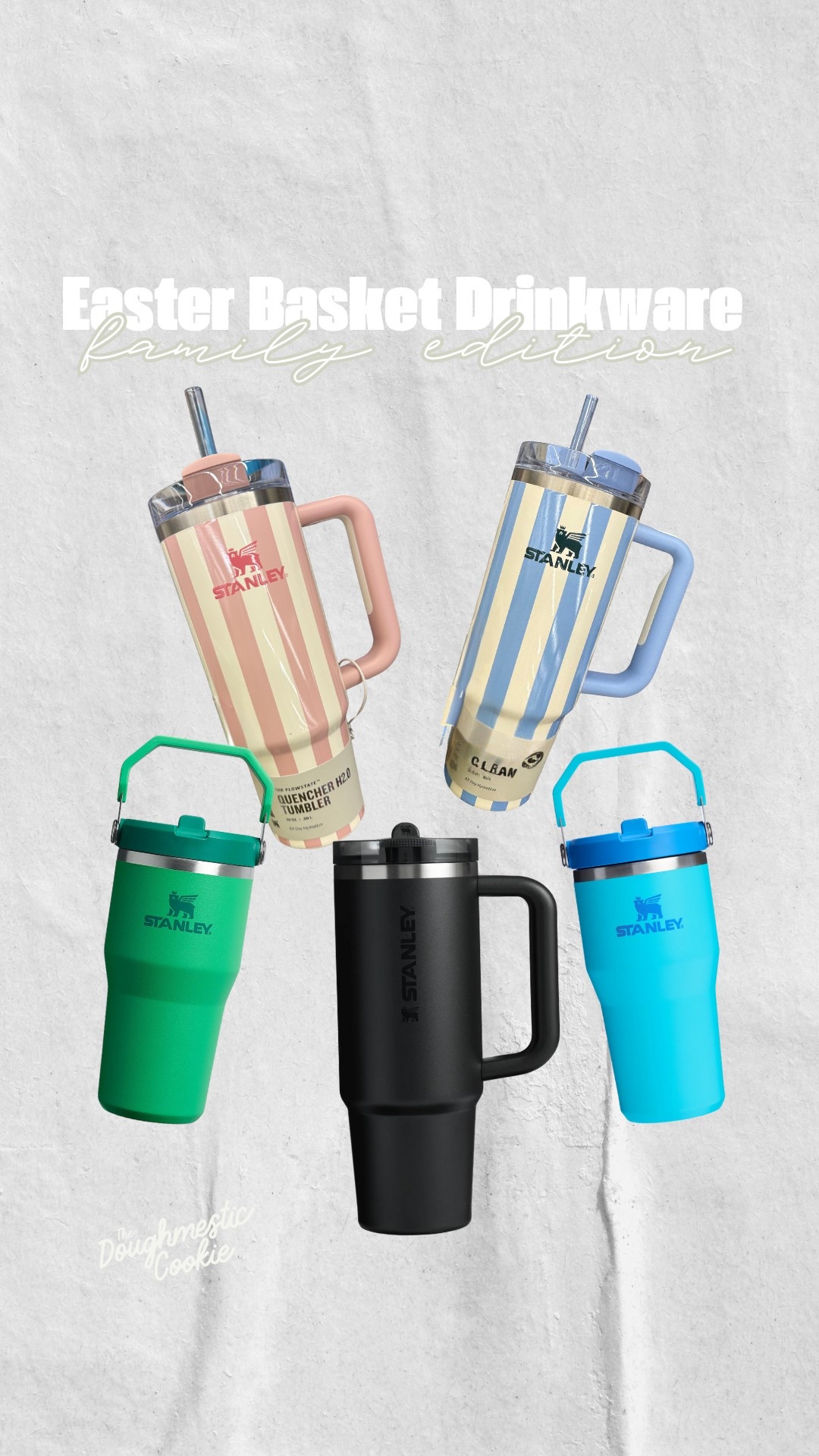 If you’re like me, you like to use practical items. Of course these are an investment but items our family uses on a daily basis. 

These cups are perfect and there are many different styles to choose from. My kids wanted to walk out of the store with theirs today and I decided they will be a great basket stuffer this year. 

If you’re looking for something that will be practical and fun for the basket, I think these are it!

#stanley #stanleycups #easter #easterbasket 

#LTKActive #LTKFamily #LTKFindsUnder50