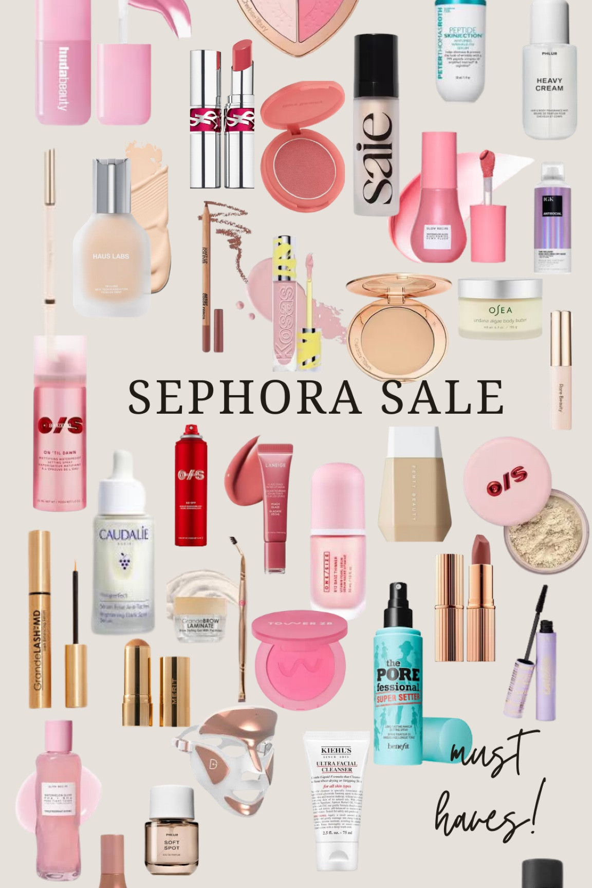 Everything that’s actually worth your $ at the Sephora sale! My fav shades are in the notes under each product 
#sephora #sephorasale 

#LTKSeasonal #LTKBeauty #LTKFindsUnder50