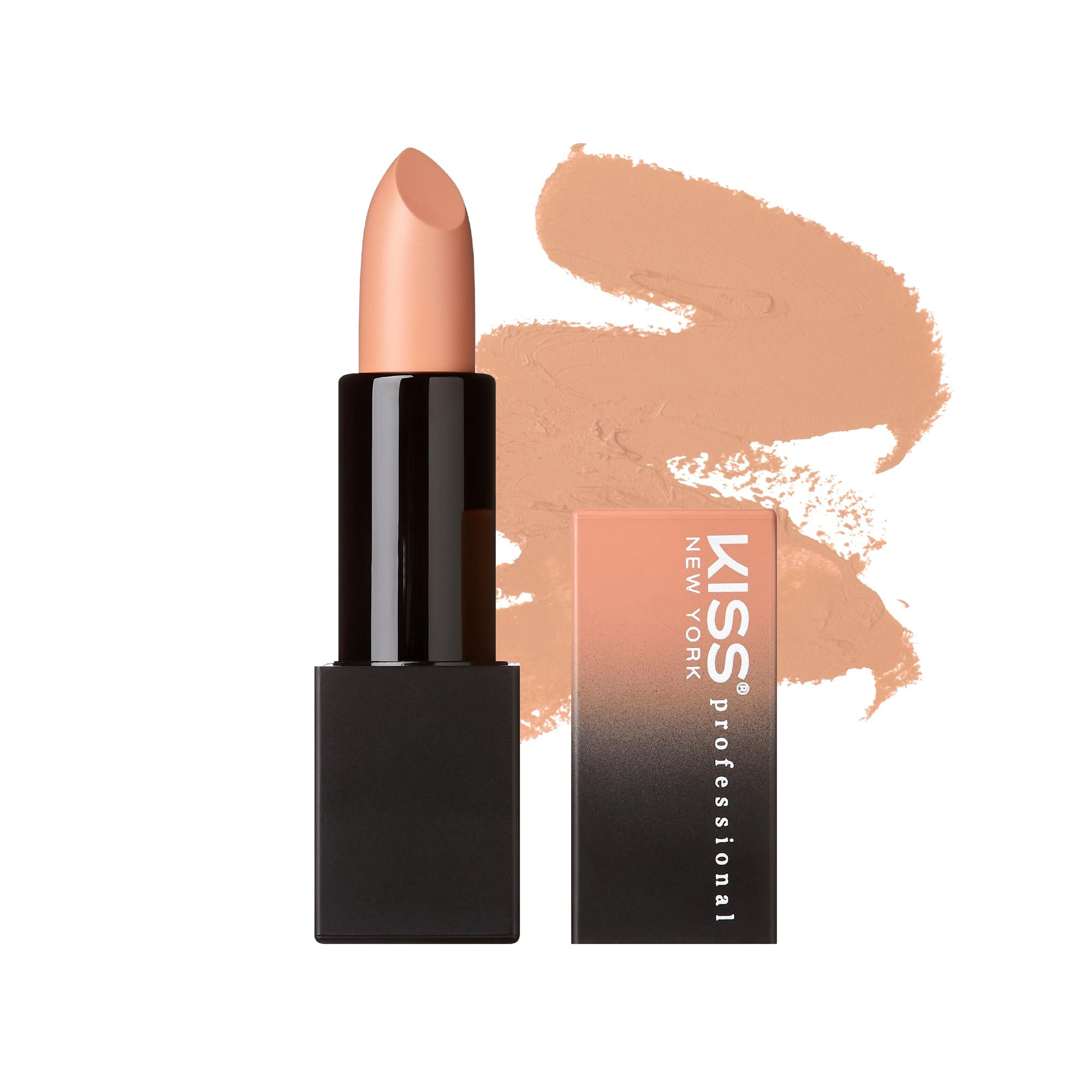 KISS NEW YORK Professional Rich Pigmented Lipstick, Smooth Satin Finish, Long Lasting, Infused wi... | Amazon (US)