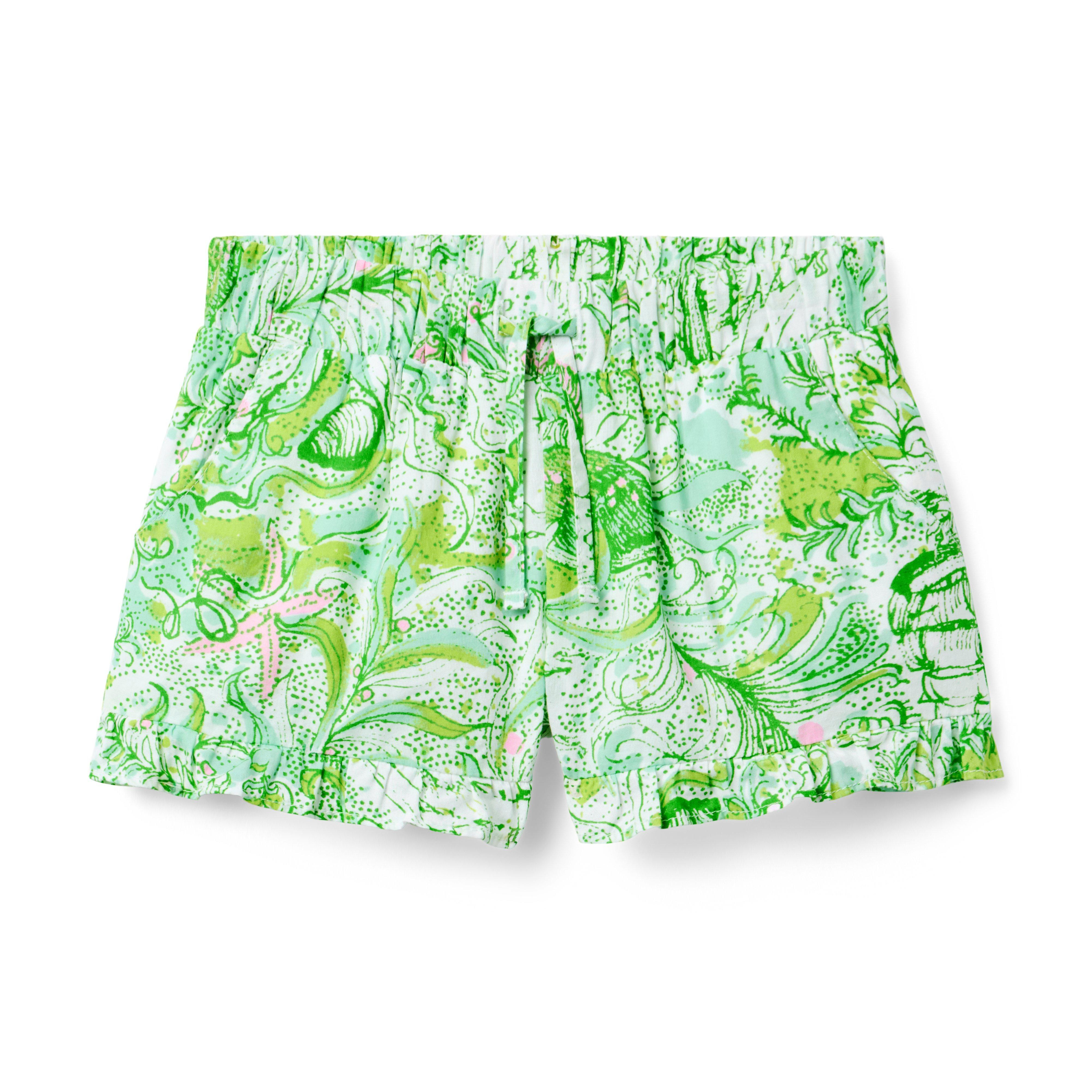 Lilly Pulitzer x Janie and Jack Talulah Short - Green / 6-12m | Janie and Jack