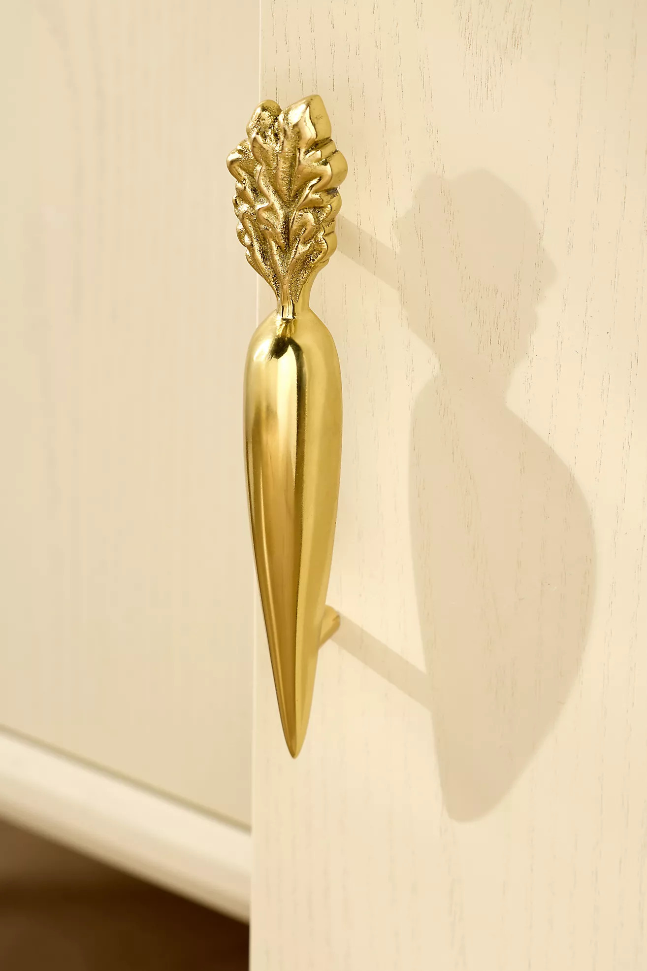 Harvest Brass 4" Handle | Anthropologie (US)