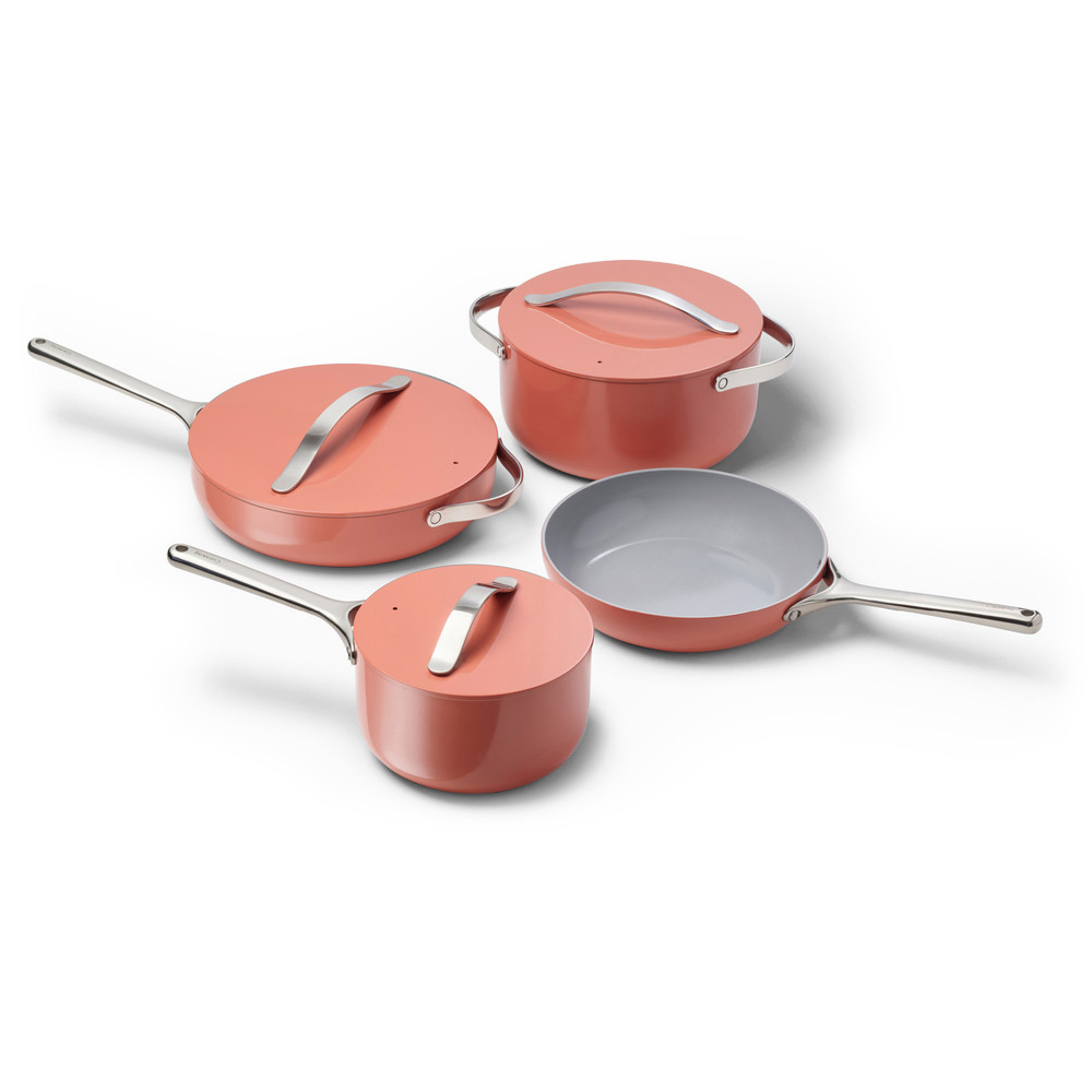 Caraway Ceramic Cookware Set in Perracotta | goop