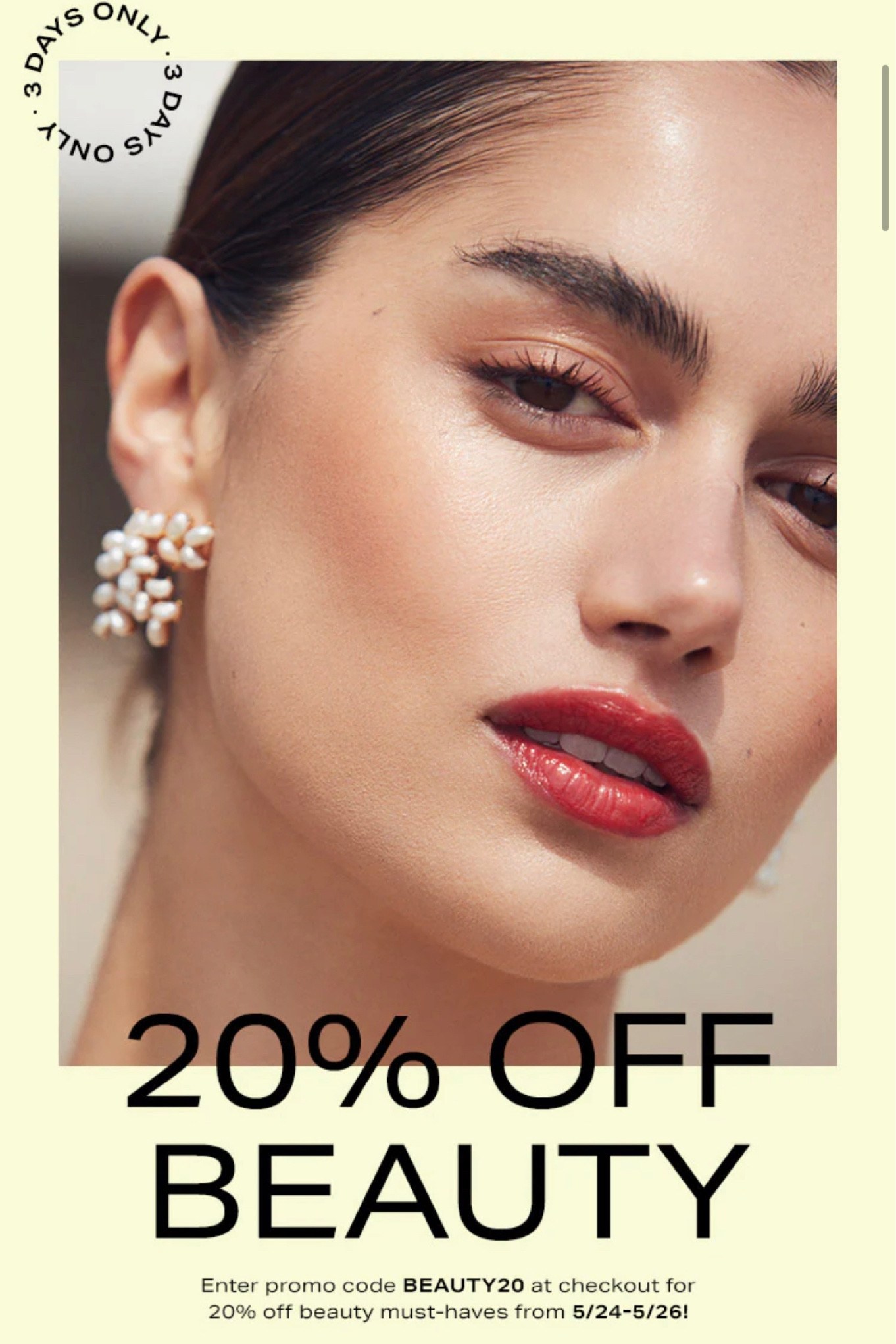Added my beauty favorites from revolve which are 20% off today with code “BEAUTY20” includes Kosas, Osea, and Charlotte Tilbury


#beauty #revolve #revolveme

#LTKbeauty #LTKFind #LTKsalealert