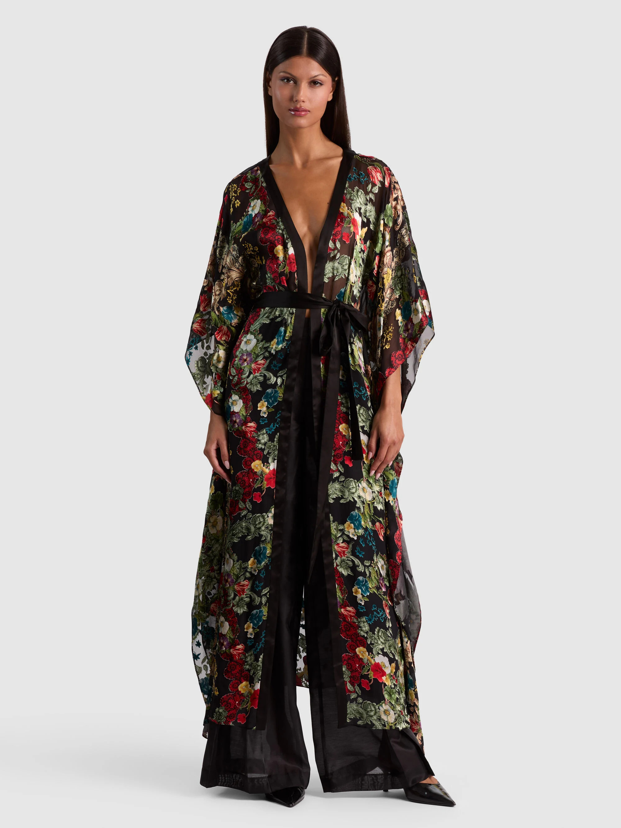 MARVA BELTED KAFTAN | Alice + Olivia