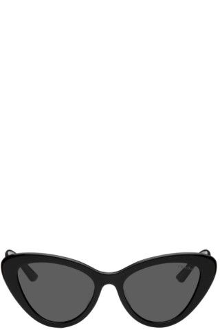 Prada - Black Cat-Eye Sunglasses | SSENSE
