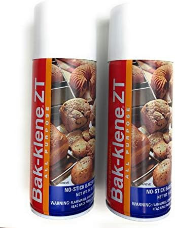 Bak-Klene ZT All Purpose Release Spray - Baking Spray, Grill Nonstick Spray for Cooking, Pan Oil ... | Amazon (US)
