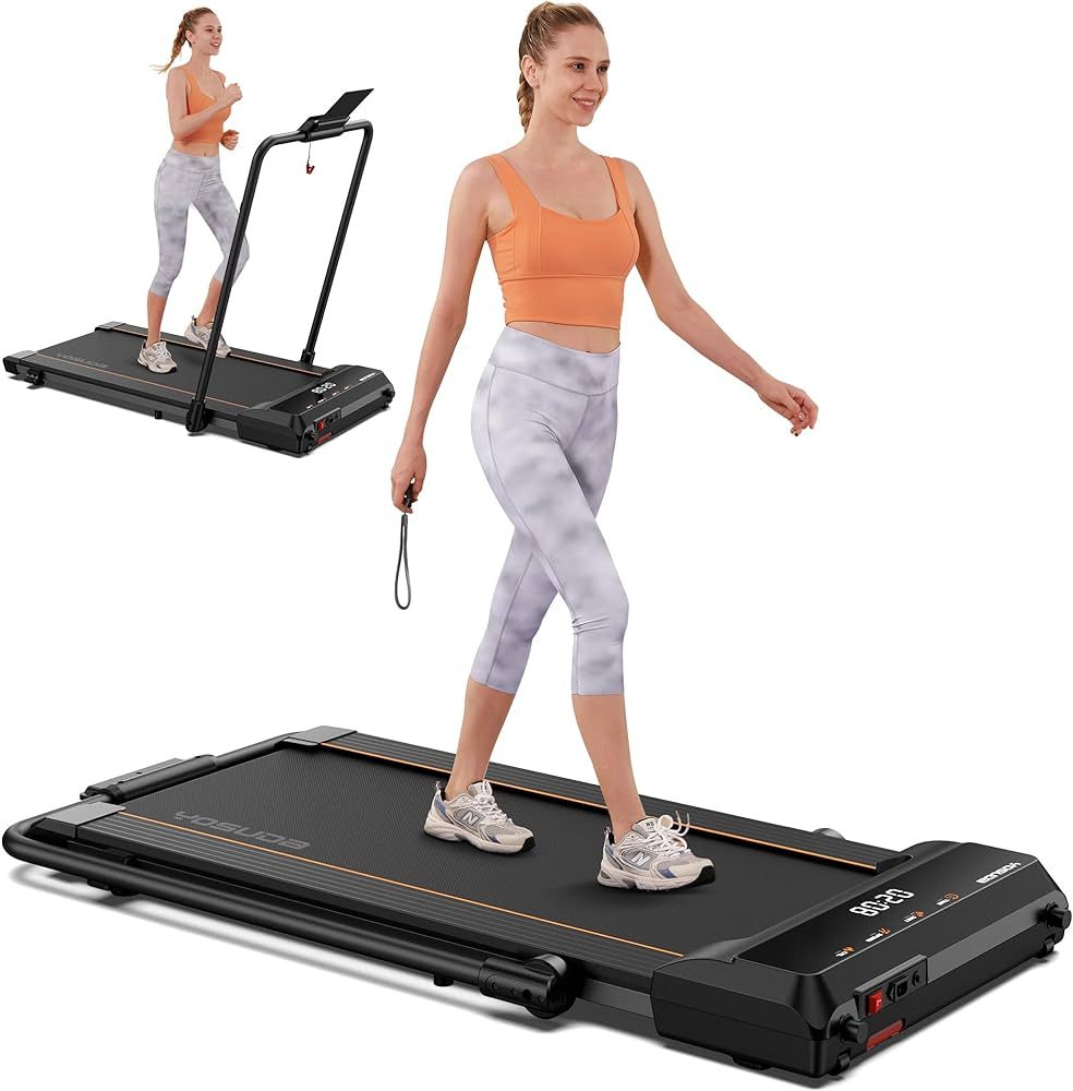 YOSUDA Walking Pad Under Desk Treadmill, 2 in 1 Walk Pad with Bluetooth Folding Treadmill for Hom... | Amazon (US)