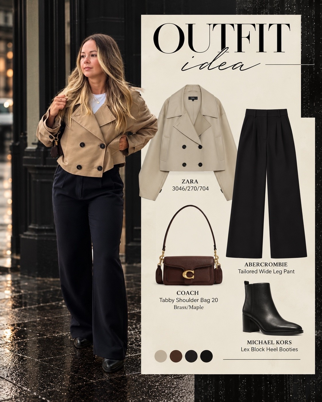 Zara trench -

#LTKNYFW #LTKgrwm #LTKootd