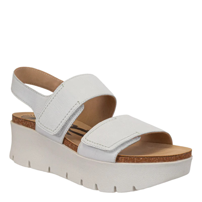 OTBT Montane Platform Sandals - White - US 7.5 | Verishop