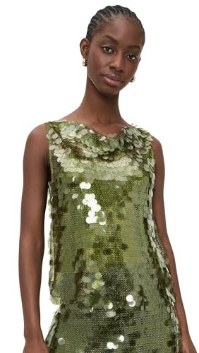 Cinq à Sept Women's Calista Top, Kelp Forest, L | Amazon (US)