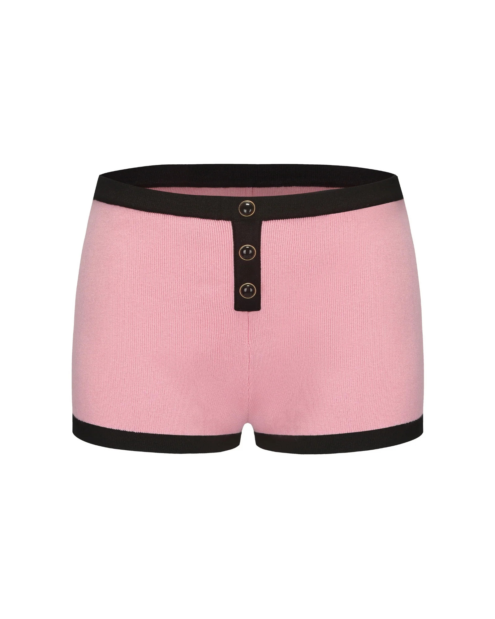 Eliza Knit Shorts (Pink) | Nana Jacqueline