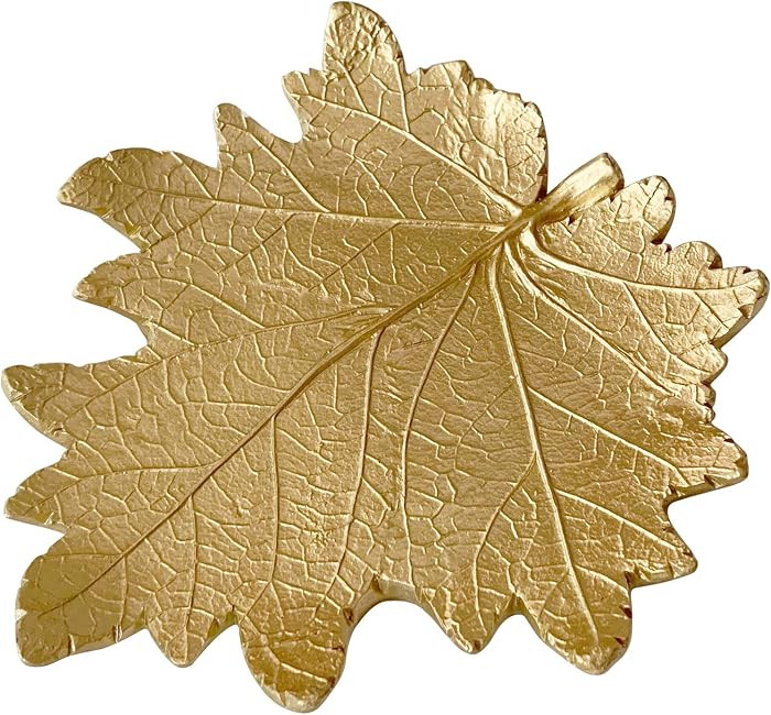 Jewelry Dish, Resin Small Leaf Shaped Ring Holder Jewelry Organizer, Trinket Dish Mini Tray for Christmas Birthday Wedding Gifts | Amazon (US)