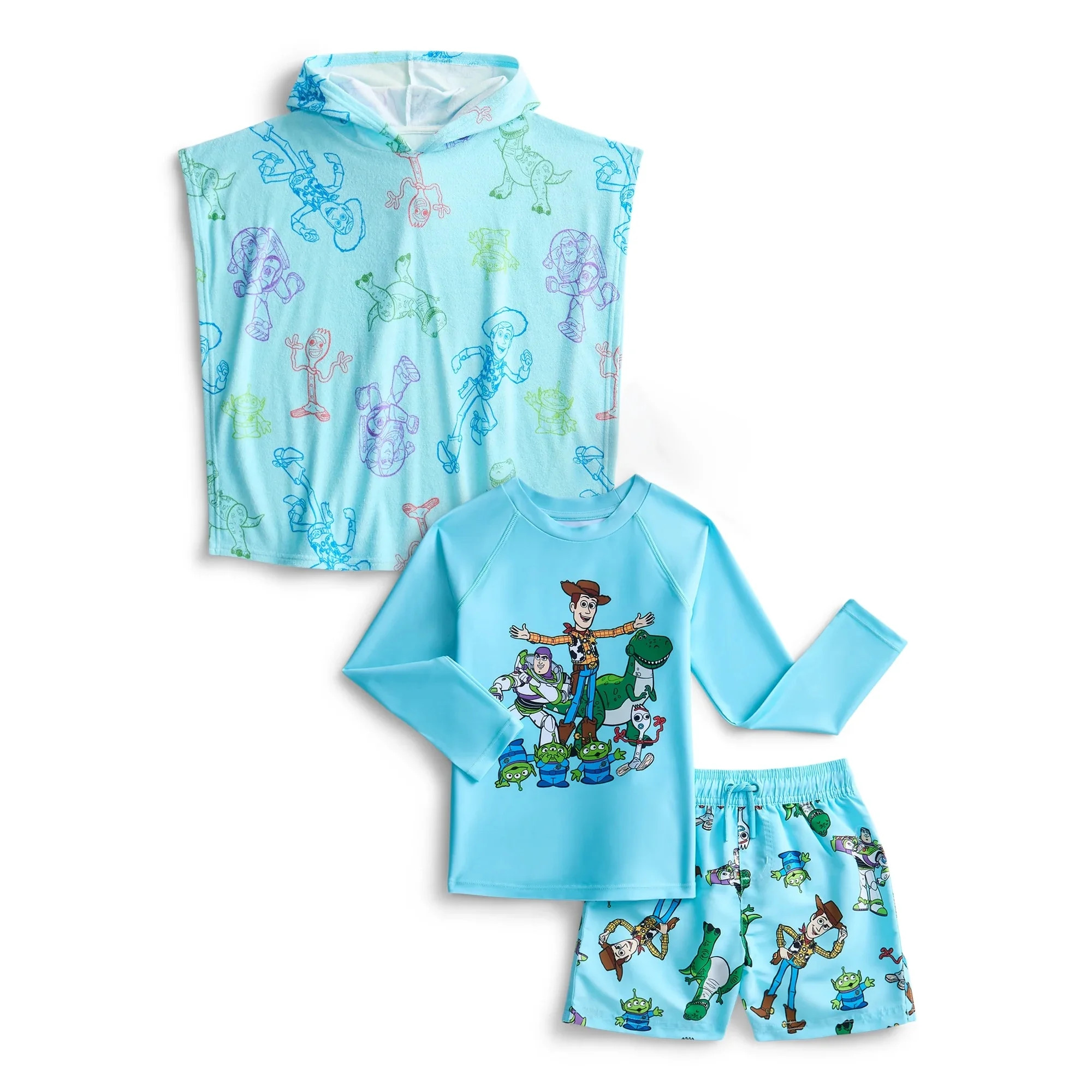 Character Toddler Boy Swim Set, 3-Piece, Sizes 12M-5T | Walmart (US)