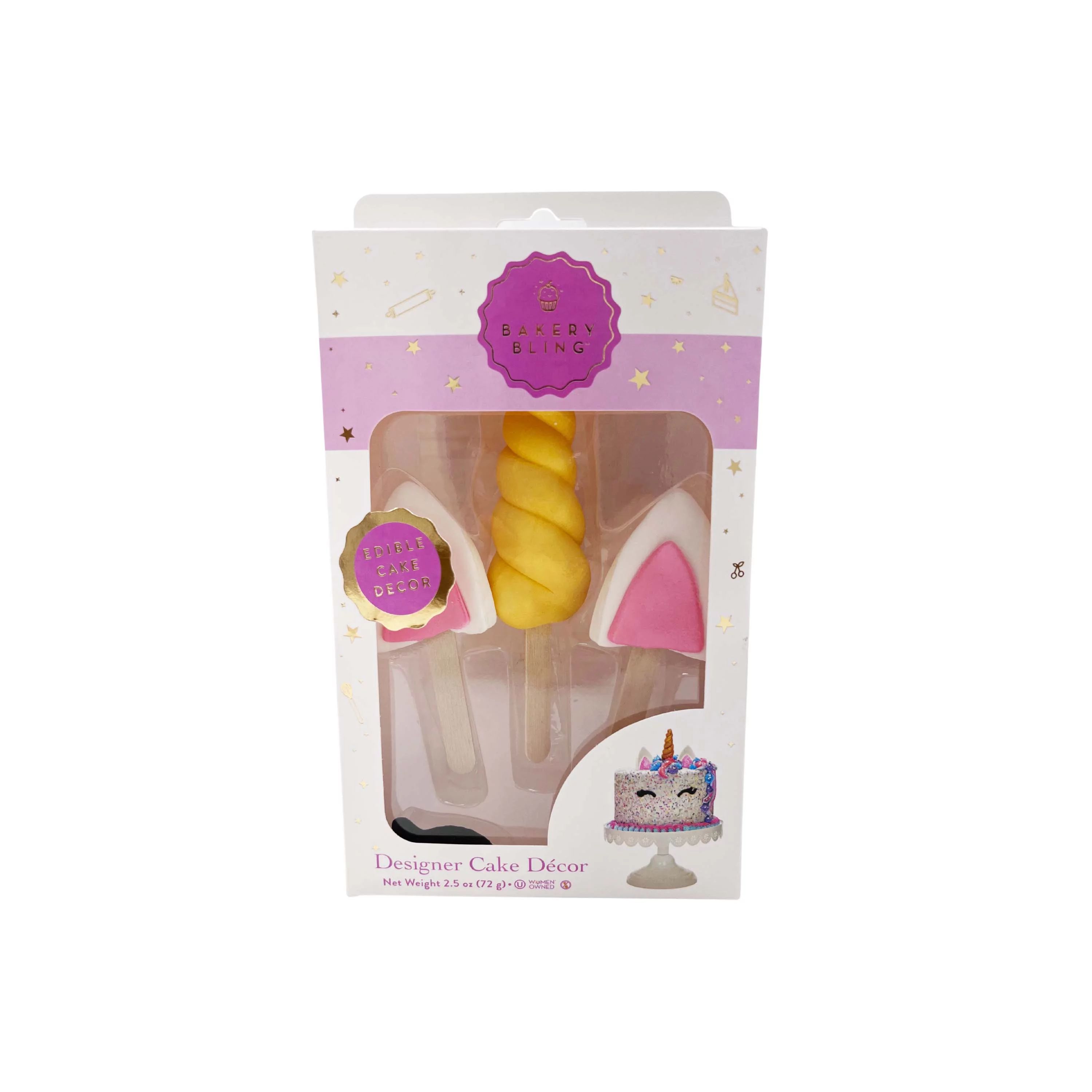 Pink Unicorn Cake Décor Kit | Walmart (US)