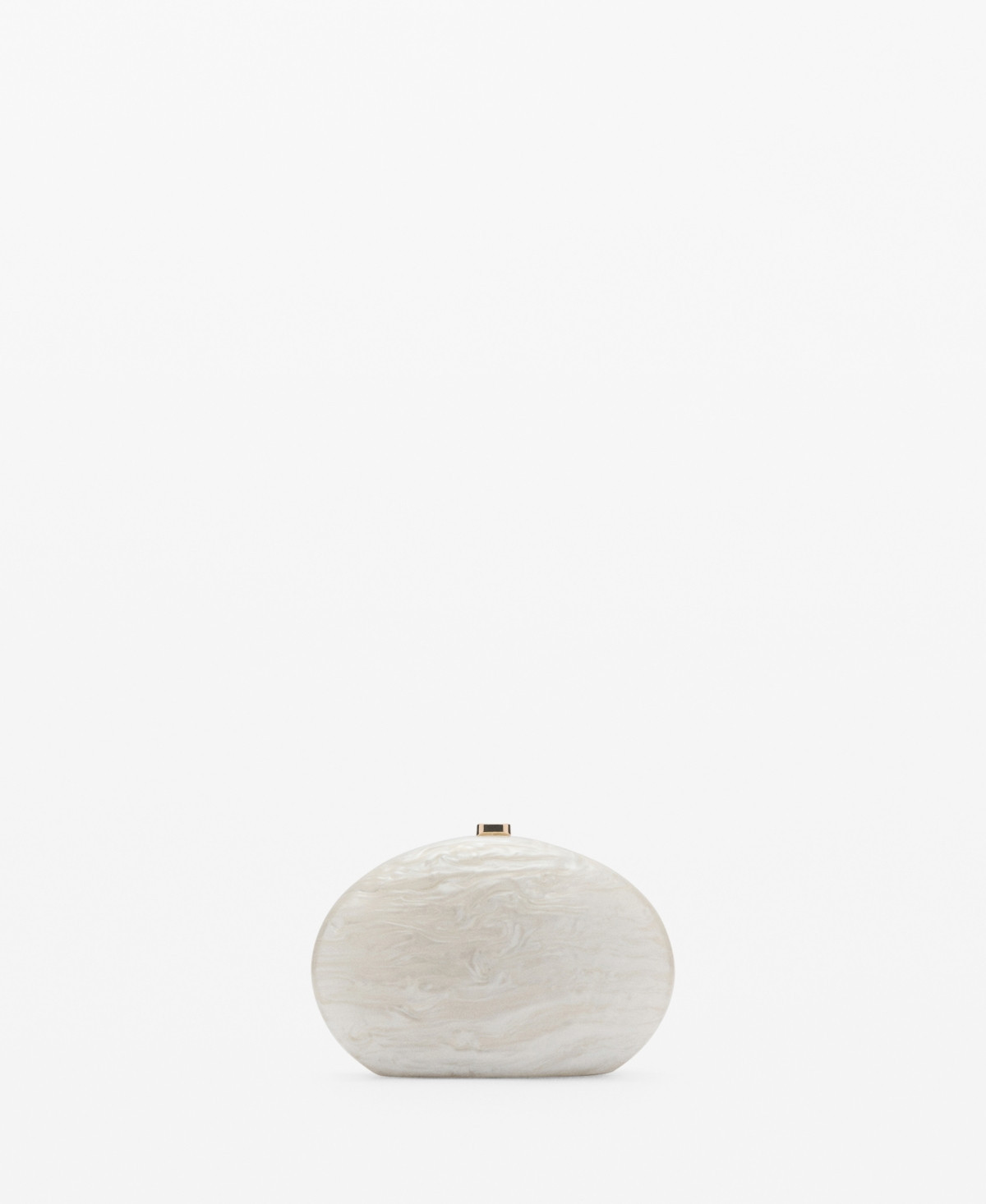 Mango Women's Acrylic Clutch Bag - Ivory White | Macy's