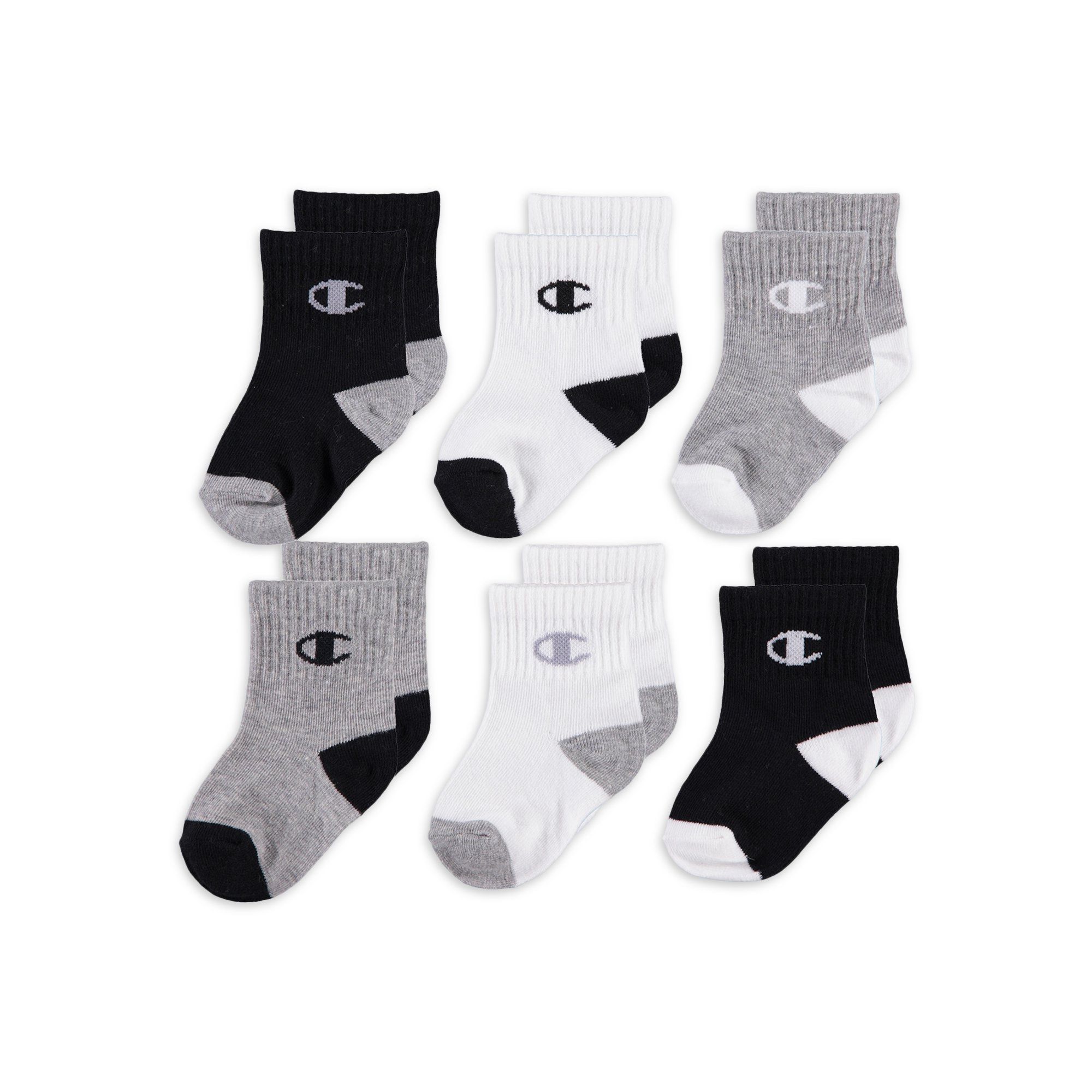 Champion Baby Unisex Socks, 6 Pack Ankle | Walmart (US)