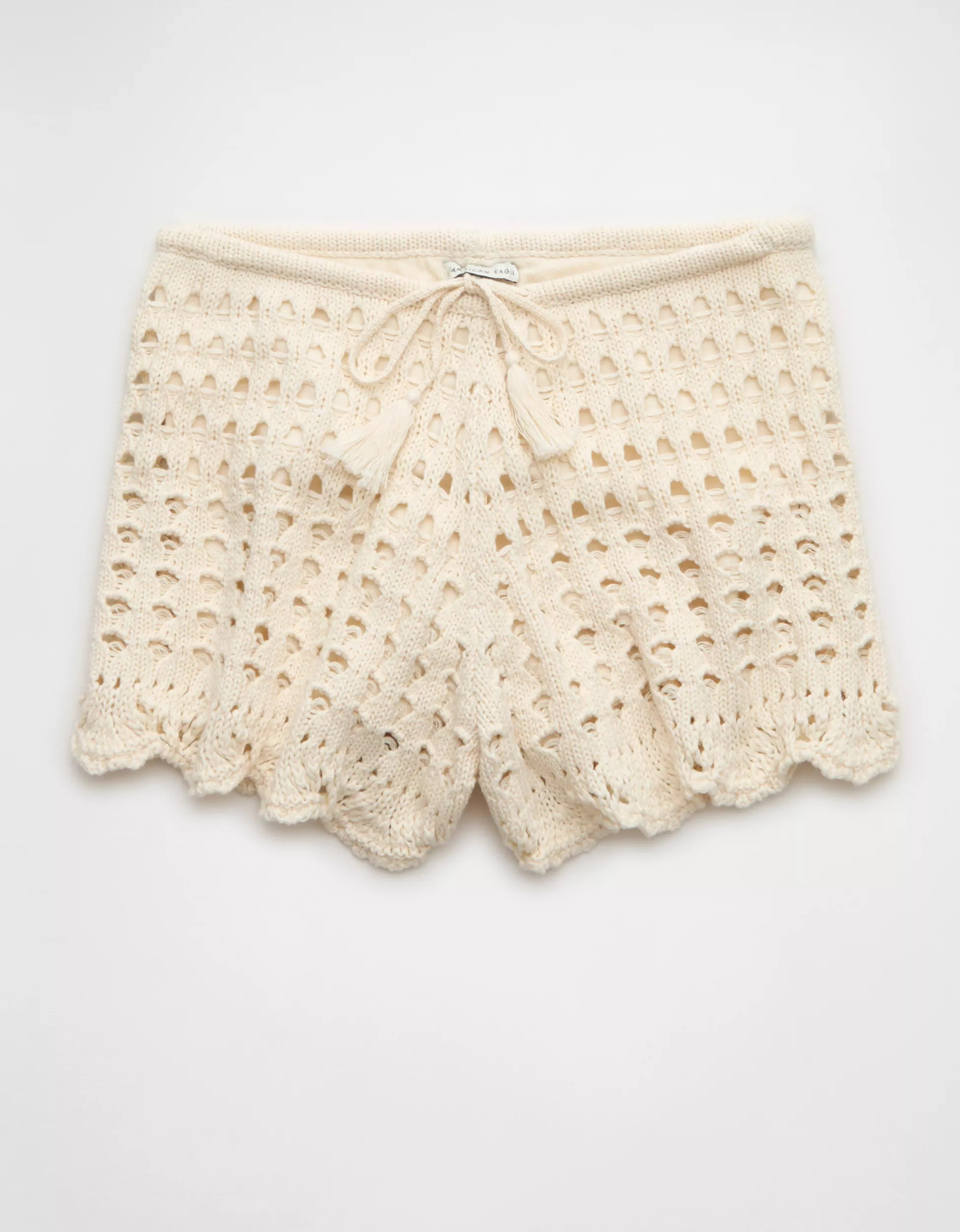 AE Stretch High-Waisted Sweater Shortie | American Eagle Outfitters (US & CA)