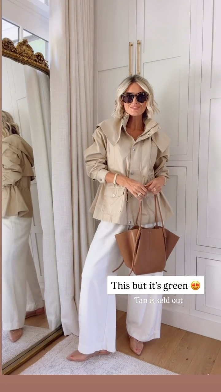 It comes in this color too, but it’s sadly sold out :( I will definitely keep my eye out for when it restocks! But, again, the green is available, and it’s so good 😍 Wearing XS!

Loverly Grey, Walmart, trench coat, fall outfit, fall layers

#LTKSeasonal