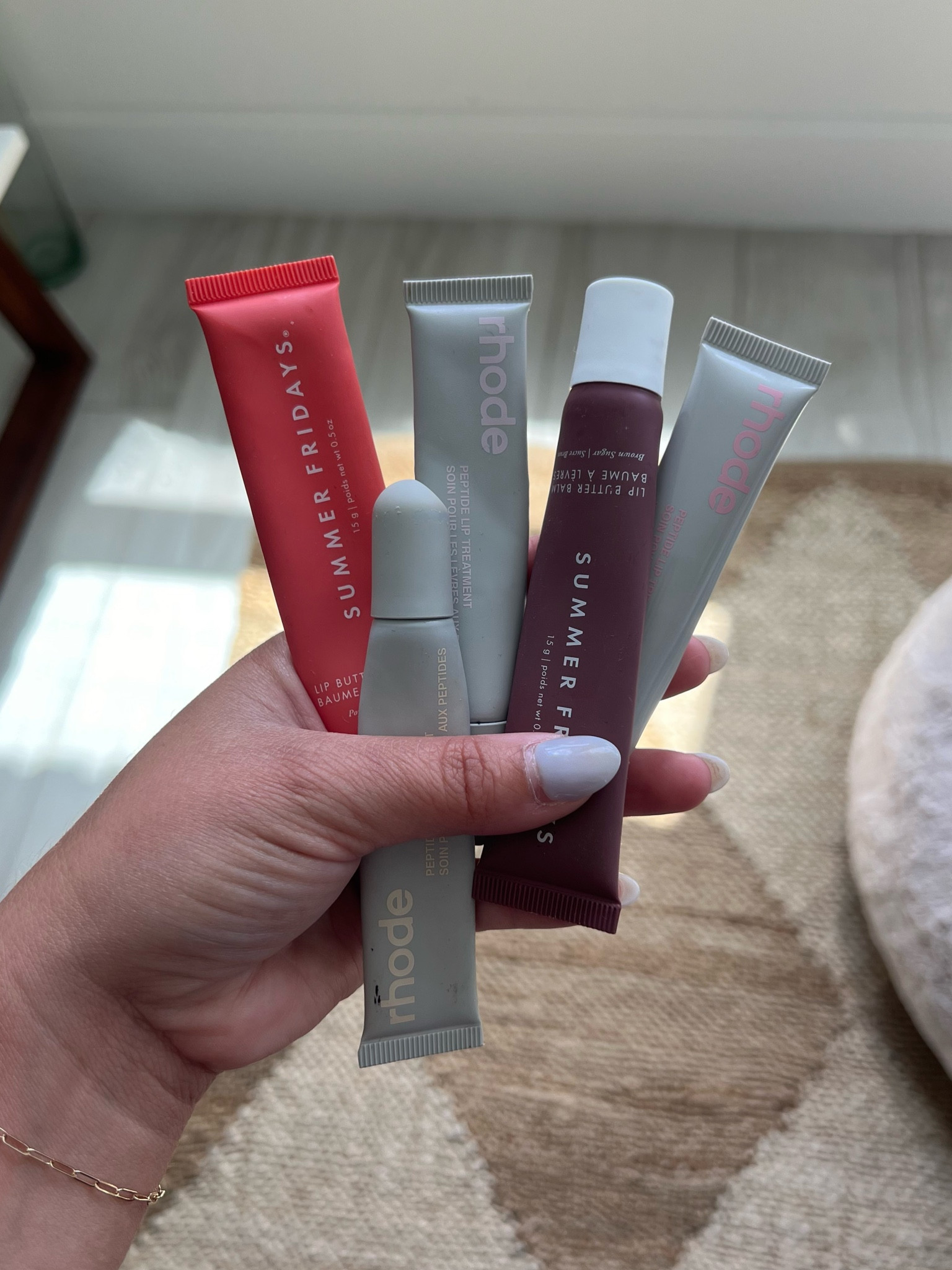 About 1% of my lip balm collection but the ones I grab for the most!  I really do love the Rhode peptide lip treatment and Summer Friday lip butter balm  

#LTKfindsunder50 #LTKGiftGuide #LTKbeauty