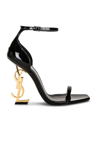 Saint Laurent SANDALEN OPYUM 110 YSL in Nero - Black. Size 36.5 (also in 40.5). | FWRD 