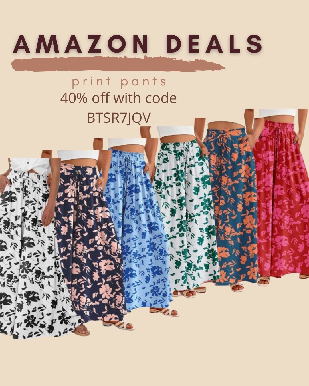 $21 ends 5/3

Amazon fashion
Amazon deals
Print pants
Palazzo pants
Wide leg pants
Beach pants
Resort wear
Comfy pants


#LTKSaleAlert
