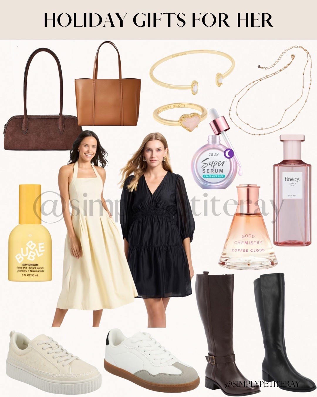 Holiday gifting made simple ✨🎁
These Target finds make the perfect holiday gifts for her — chic, affordable, and thoughtful! From cozy dresses and elegant jewelry to fragrances, handbags, and winter boots, these picks are sure to impress any woman on your list 💕

Whether you’re shopping for your mom, sister, best friend, or treating yourself, these Target holiday gift ideas under budget are stylish, practical, and festive favorites. 🎅🏼

Shop these affordable gifts for her from Target before they sell out!

⸻

#TargetFinds #TargetStyle #TargetGifts #HolidayGiftsForHer #TargetHolidayFinds #TargetGiftGuide #TargetChristmasGifts #TargetFavorites #AffordableGifts #GiftIdeasForHer #TargetFashion #TargetBeauty #TargetAccessories #TargetHaul #TargetLookForLess #HolidayGiftGuide #TargetWomenStyle #TargetShopping #TargetOutfitIdeas #TargetLover #TargetDeals #TargetSeasonalFinds #GiftsUnder50 #TargetGiftsForHer #TargetHomeAndStyle #HolidayShopping #TargetUnder50 #ChristmasGiftIdeas #TargetEssentials #TargetHolidayShopping

#LTKGiftGuide #LTKFindsUnder100 #LTKFindsUnder50