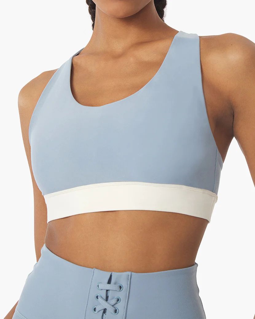 Scoop Bra Top Brushed Poly | We Wore What