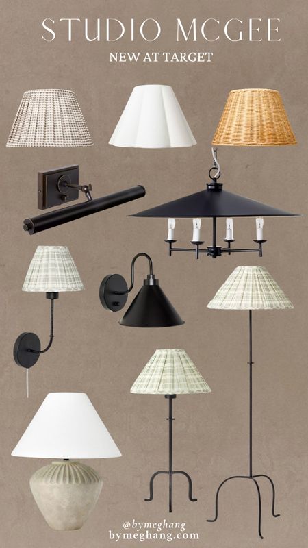 I’m in love with the new lighting from threshold studio McGee at target! Those plug in sconces are only $50 and I really love the new pendant light! The lamp shades are great and so affordable, too! The plaid detail has my heart! 

#LTKHome