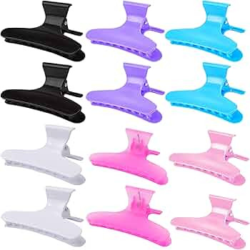 Ondder Hair Clips for Styling Sectioning Butterfly Hair Clamps Claw Clips Pro Salon Hair Clips fo... | Amazon (US)