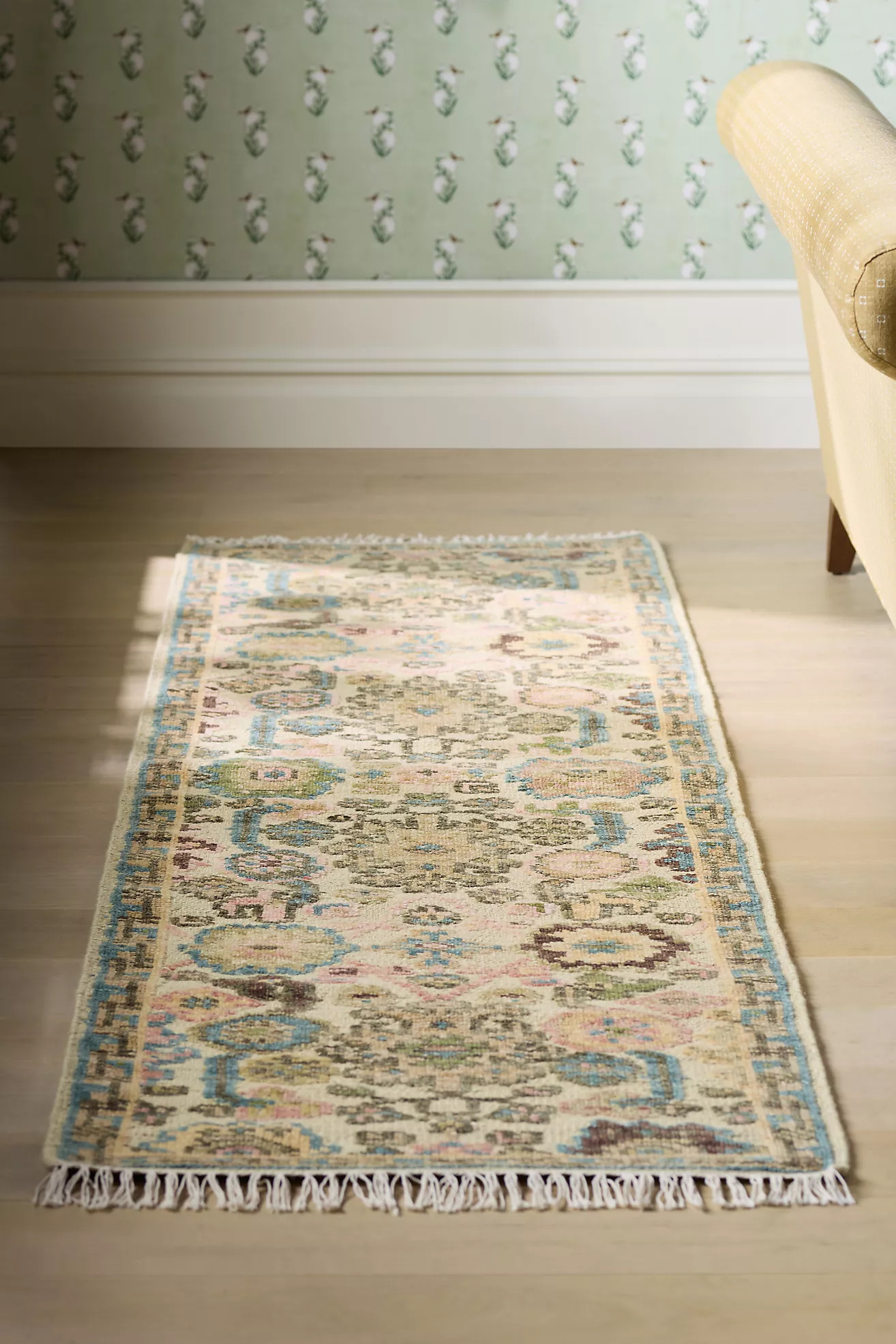 Naomi Hand-Knotted Wool Persian-Inspired Rug | Anthropologie (US)