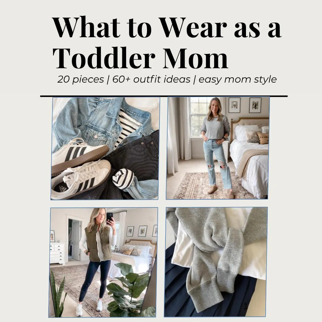 Toddler Mom Capsule Wardrobe | Fall & Winter Outfit Guide 2025 | 20 Pieces 60+ Outfits | Minimali... | Etsy (US)