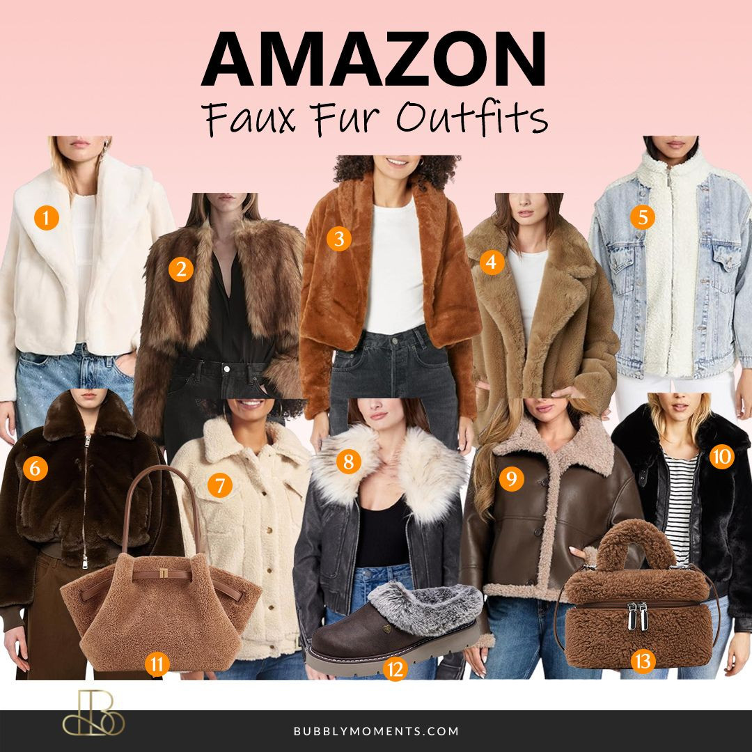 Cozy meets chic! 🤎 These faux fur fashion finds are perfect for adding a luxe touch to your fall and winter wardrobe. From stylish jackets and coats to trendy layers, these pieces make it easy to create effortless, elevated outfits. Pair them with jeans and boots for a casual look or dress them up for a night out. ✨ Save these finds for your next outfit refresh and tap to shop! 🛍️
#LTKootd #LTKStyle #LTKFinds #FauxFur #WomensFashion #WinterFashion #FallFashion #AmazonFashion #AmazonFinds #FashionFinds #OutfitInspo #StyleInspo #CozyStyle #ChicStyle #FashionMustHaves #WardrobeEssentials 

 