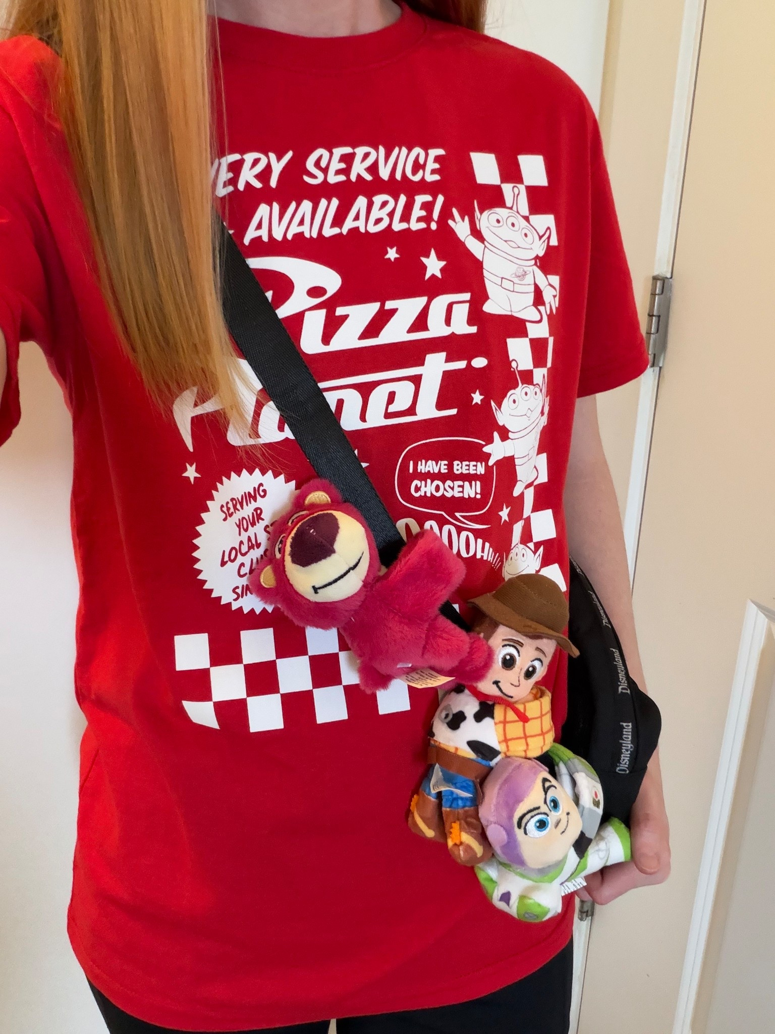 My Toy Story outfit with a Pizza Planet shirt from Target and Cutie Cuffs! The Cutie Cuffs I got are Buzz Lightyear, Lotso, and Woody 🍕

#LTKgrwm #LTKootd #LTKTravel