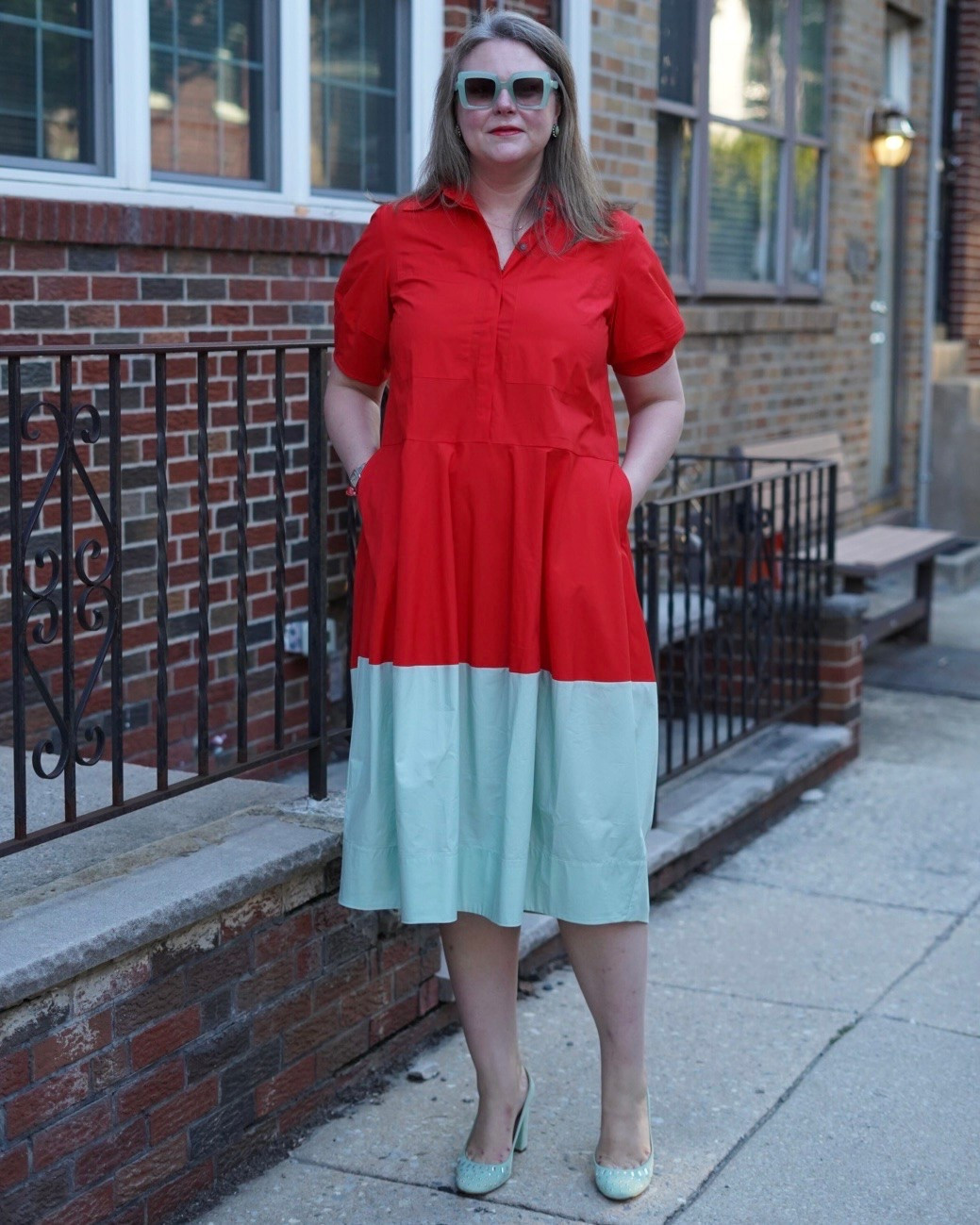 I love this color combination.

#LTKMidsize #LTKOver40 #LTKWorkwear